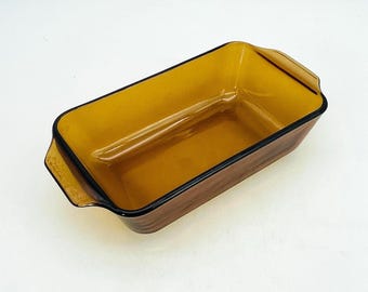 Vintage Anchor Hocking Braunglas Kastenform Kastenform #441