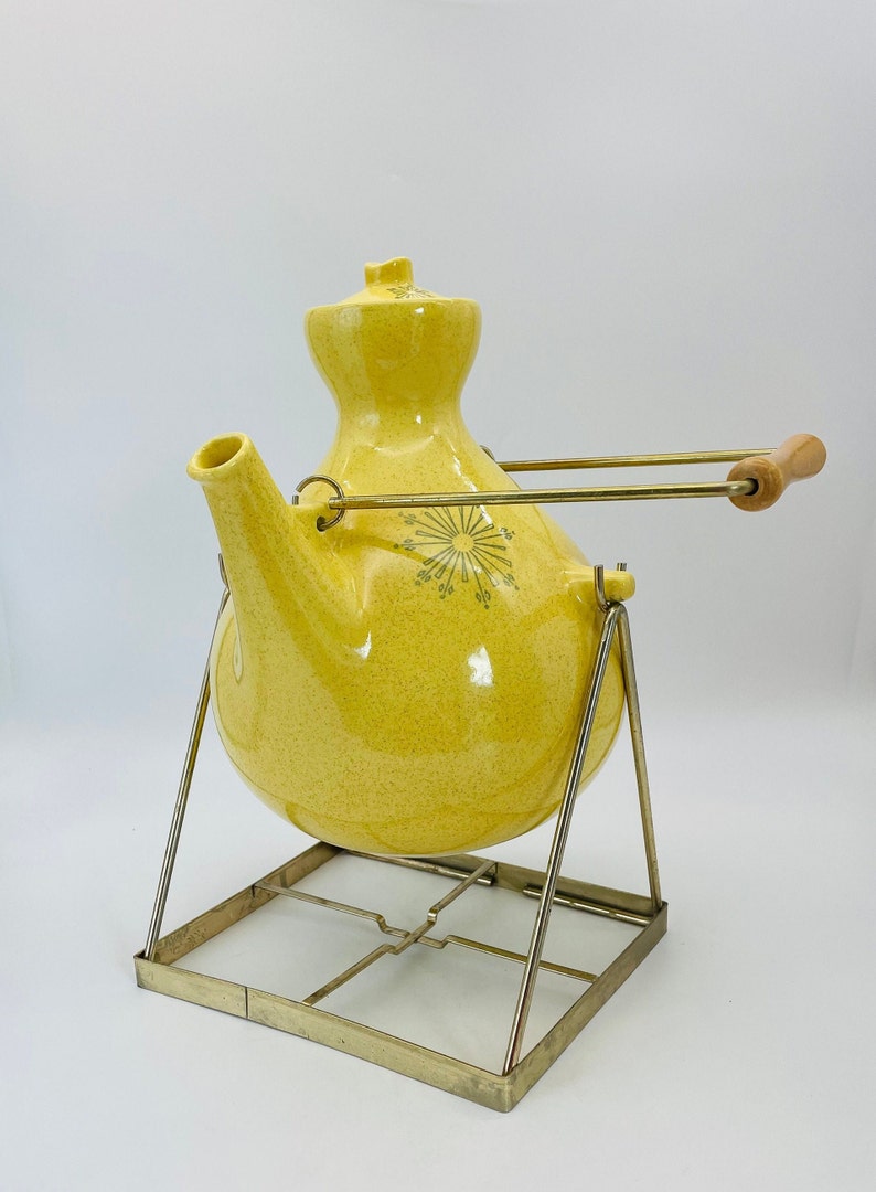 Ben Seibel Coffee Urn Pot Samovar & Stand Pfaltzgraff Etsy