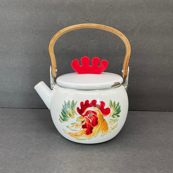 Rooster Tea Kettle Etsy