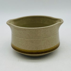 Country Living Stoneware Two Spouted Gravy Boat - Japan