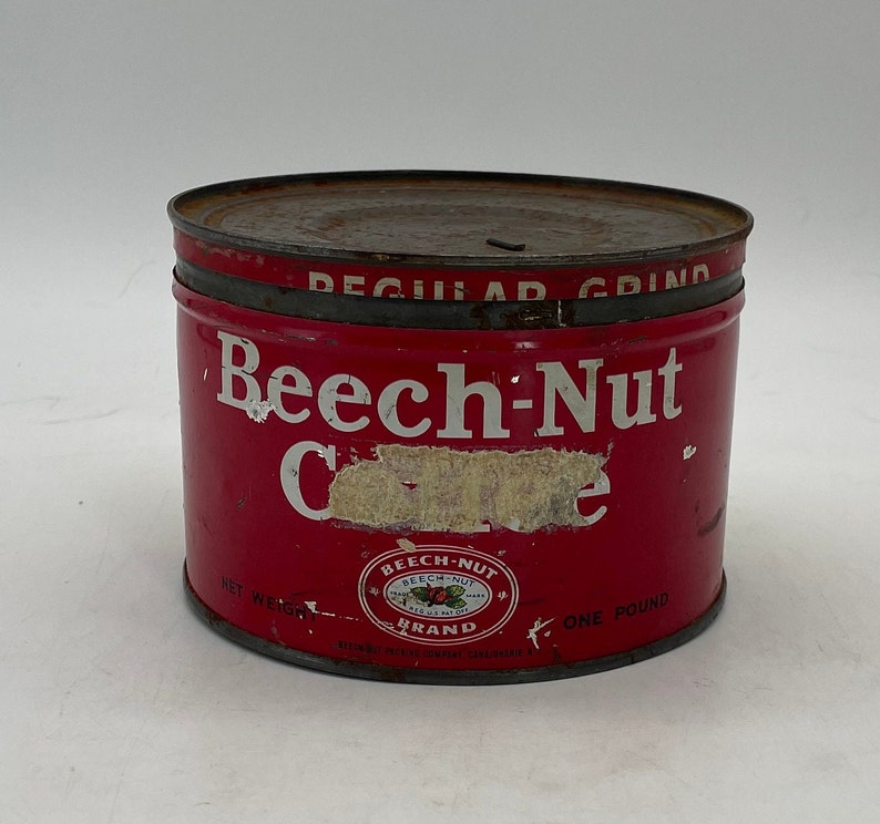 Midcentury Beech-Nut Coffee Tin image 7