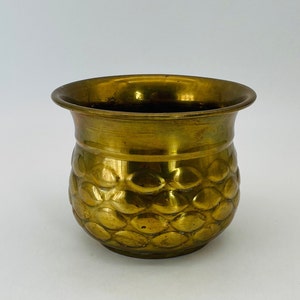 Vintage Brass Planter/Made in India