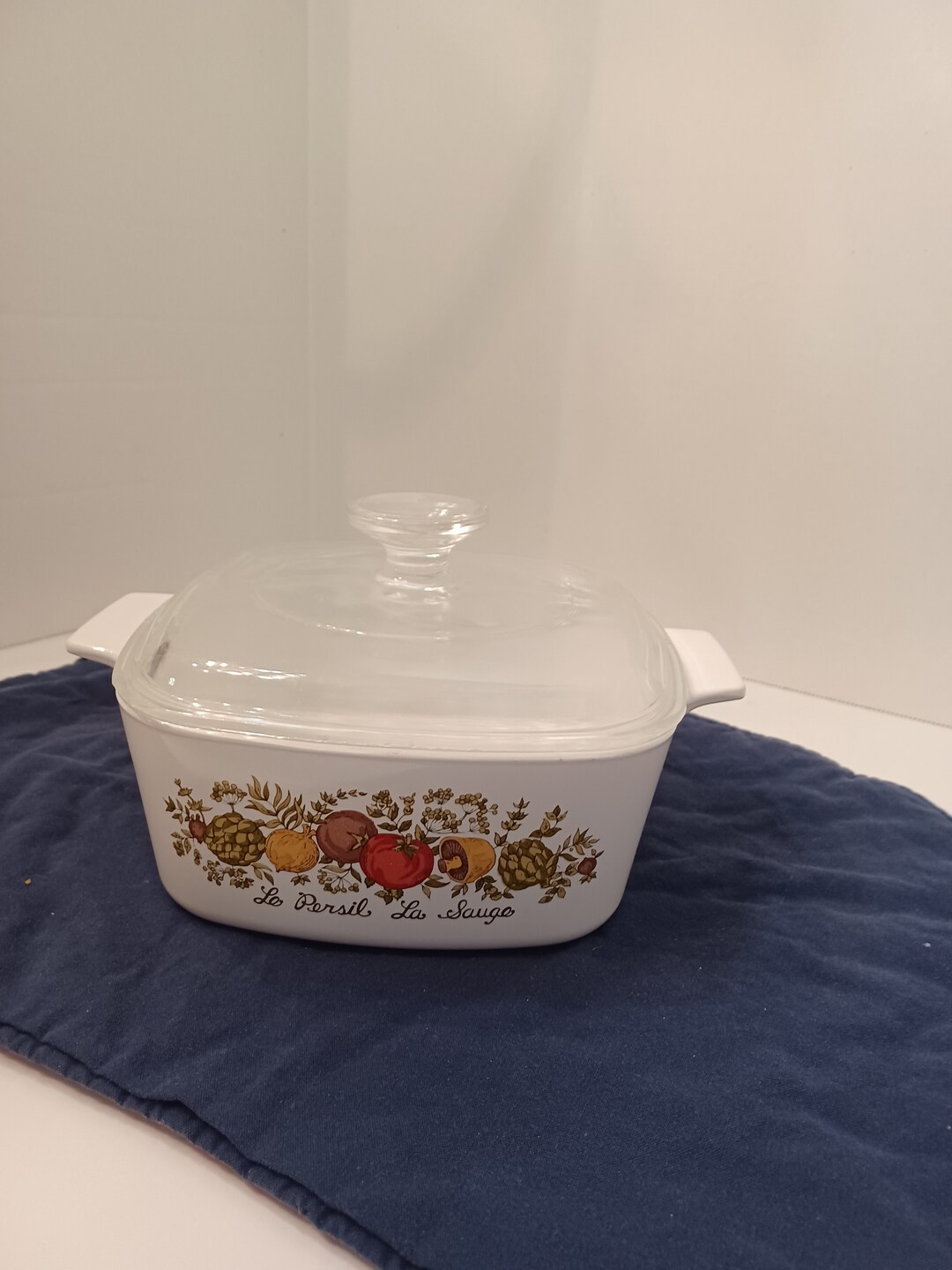 Corningware Spice of Life Pattern Casserole Etsy