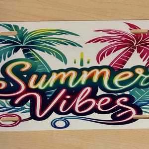 Summer Vibes Waschtischplatte