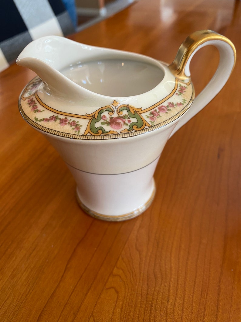 Vintage Theodore Haviland Limoges Sugar Bowl and Creamer Etsy