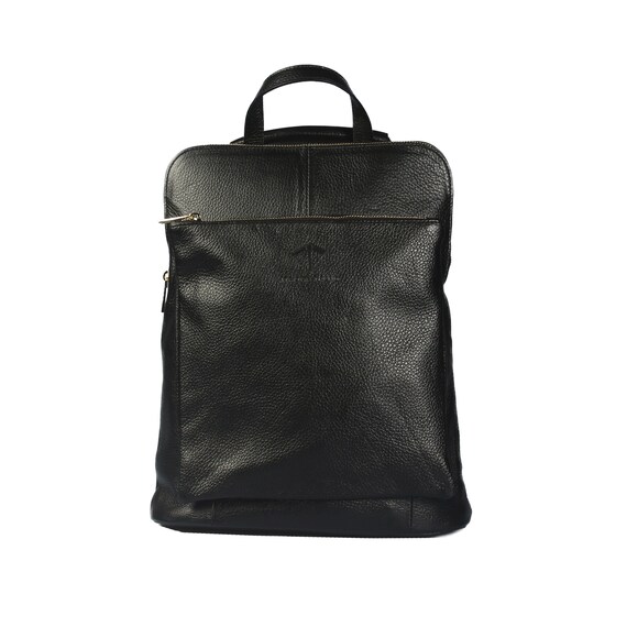 Italian Leather Backpack, 100% Handmade Italian Crafts, Very High