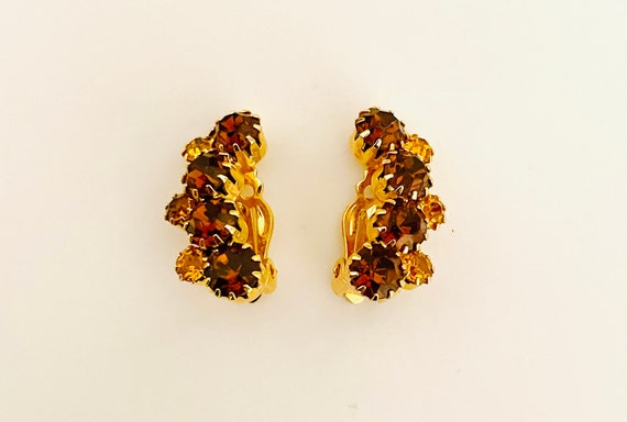 Vintage Victorian Style Clip-on Earring - image 1