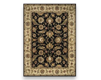 Handmade Persian Antique Designer Traditional Hand Tufted 100% Woolen Area Rugs/ Carpets For Living Room, Bedroom, Kitchen