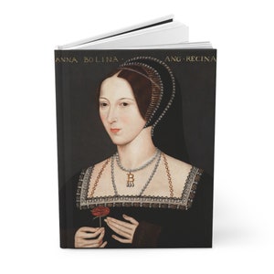 Anne Boleyn Journal - Anne Boleyn picture and signature Notebook