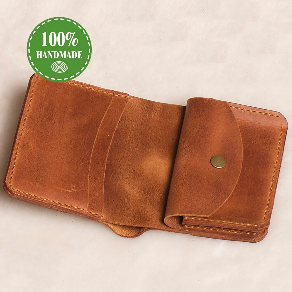 Personalized Hipster Dad Genuine Leather Front Pocket Wallet Personalized Hipster Dad Genuine Leather Front Pocket Wallet