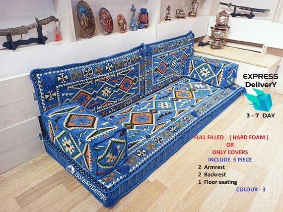 Arabic majlis floor sofa seating outlet