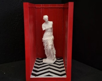 Twin peaks black lodge hallway /tv show collectable  david lynch