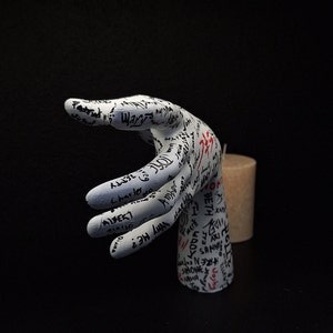 Talk To Me Hand - Horror Collectibles - Unique 3D Printed Figurine - Perfect for Horror Enthusiasts - Horror Decor - A24