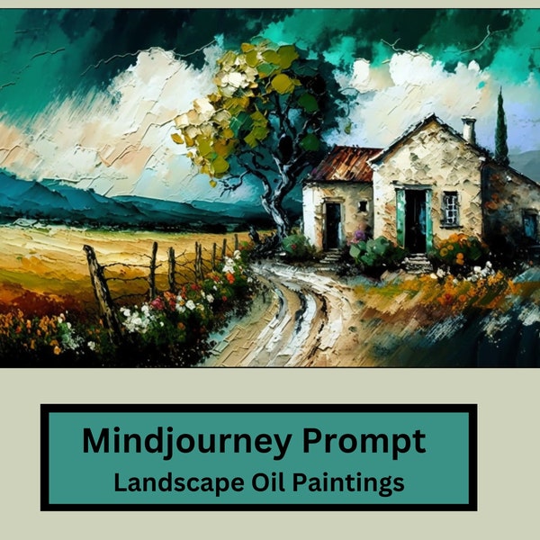 Midjourney Prompt | Ai Art | Landscape Oil Paintings | Midjourney Digital Art | Landscape Painting | Oil Painting | Midjourney Art | Ai Art