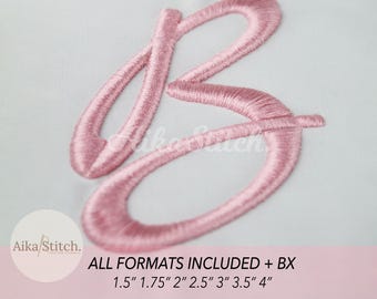 Marck 3D Puff Foam Embroidery Font | Script Handwritten BX Font | Machine Embroidery Font | BX Included | pes dst exp hus jef vp3 xxx