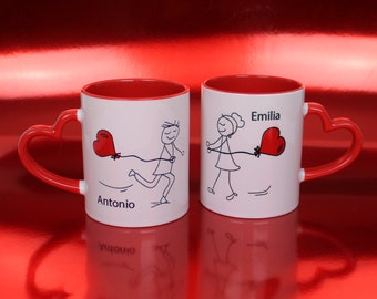 Personalized breakfast mug anniversary birthday Valentine's day gift idea