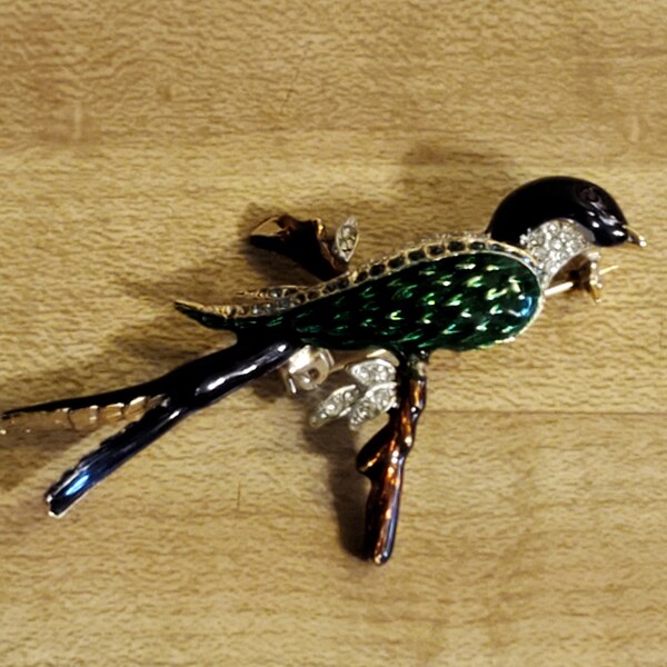 Swallowtail bird  pin