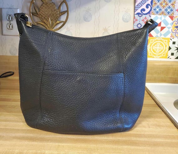 vintage coach old sonoma 巾着 ブラック USA製 COACH オールドコーチ ブラック 巾着 ショルダー バッグ