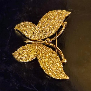 Crown Trifari Butterfly brooch