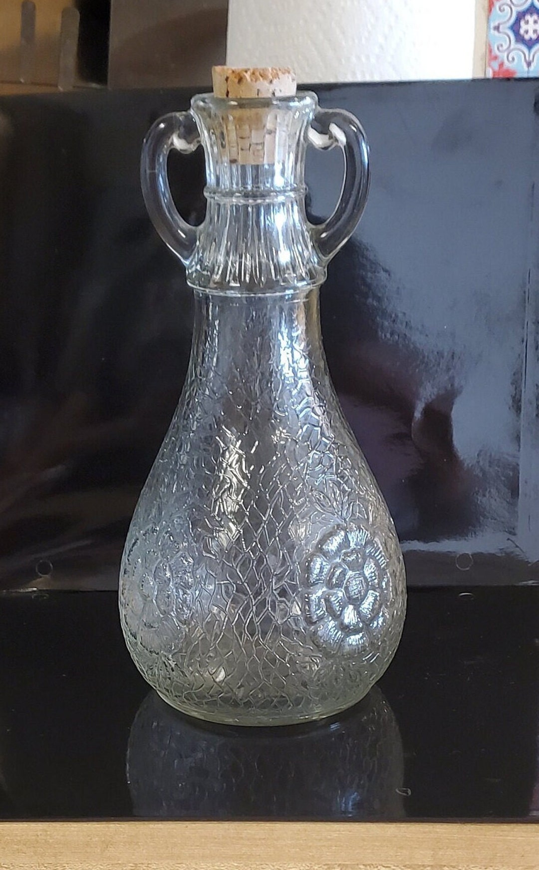 White House Vinegar Bottle Etsy