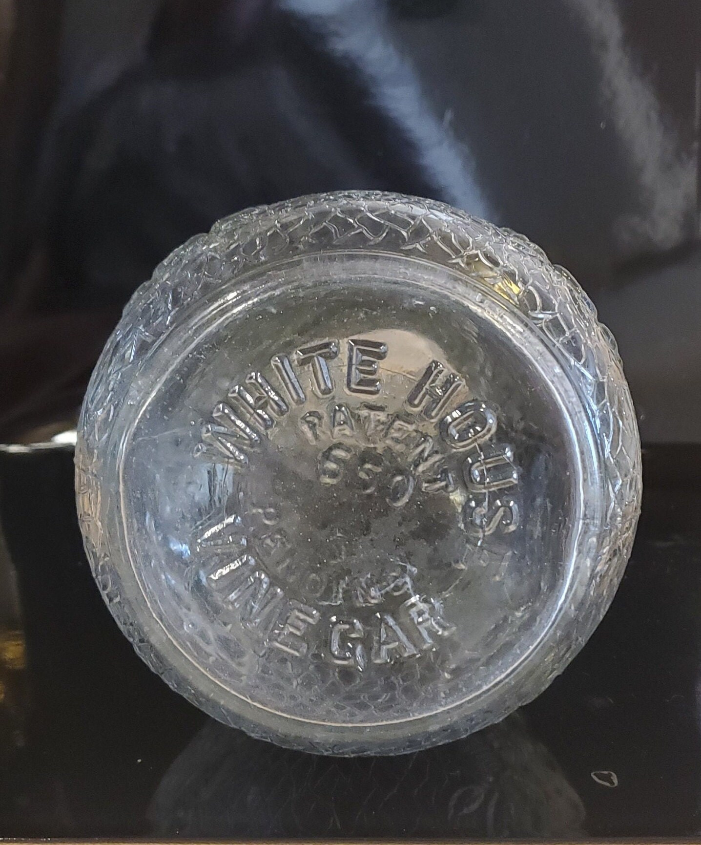 White House Vinegar Bottle Etsy