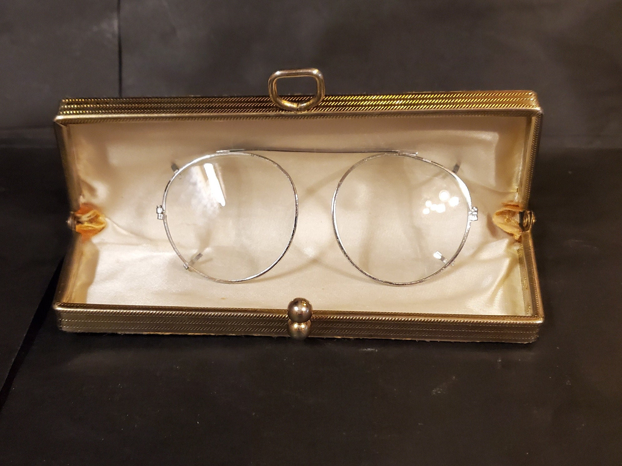 Clear Glasses Case Female Ins Girl Portable Pressure-Resistant Pannier Bag  Glasses Bag Sun Glasses Chain Storage Bag For Men