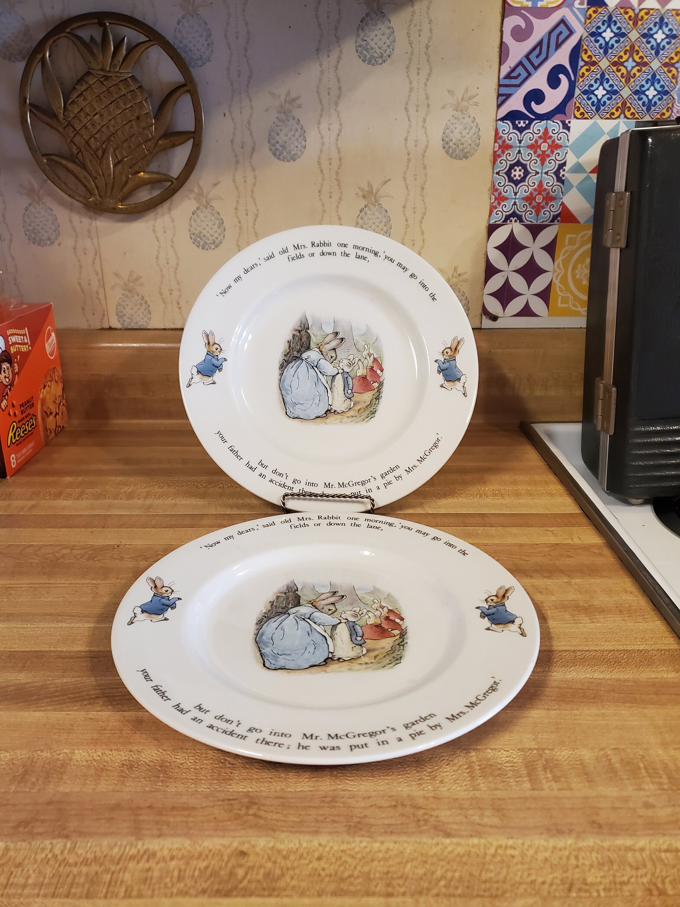 Williams Sonoma Rabbit Dinnerware Williams Sonoma Peter Rabbit In Plates The World Of Beatrix