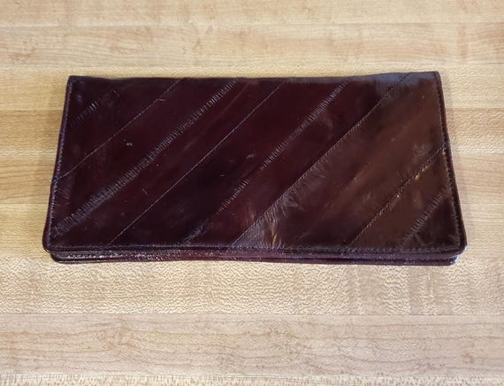 Vintage eel skin wallet Gem