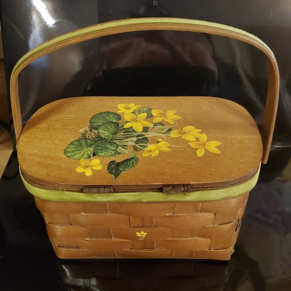 Decoupage basket purse - image 4