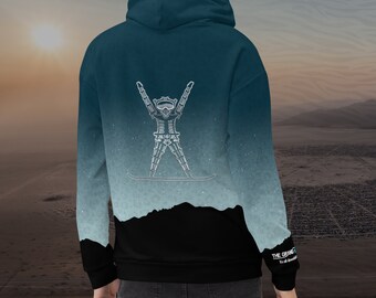 Fundraiser "The Grand Slopening" Unisex Hoodie | Winter Sky