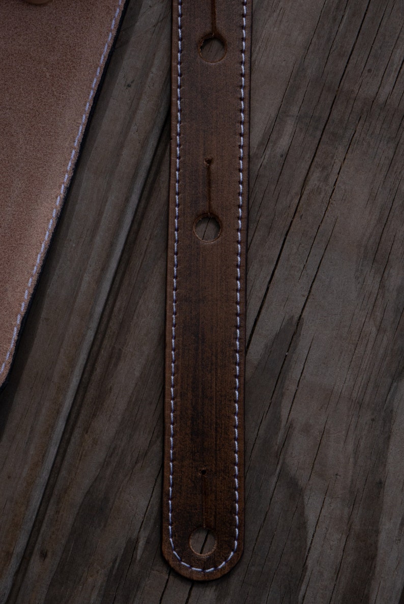 Personalized Leather Guitar Strap Etsy