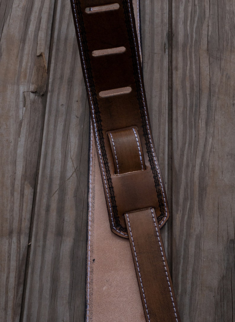 Personalized Leather Guitar Strap Etsy