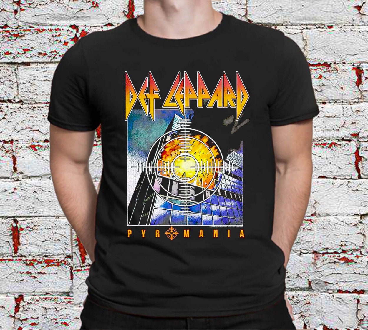 Def Leppard Pyromania T-shirt T-shirt 