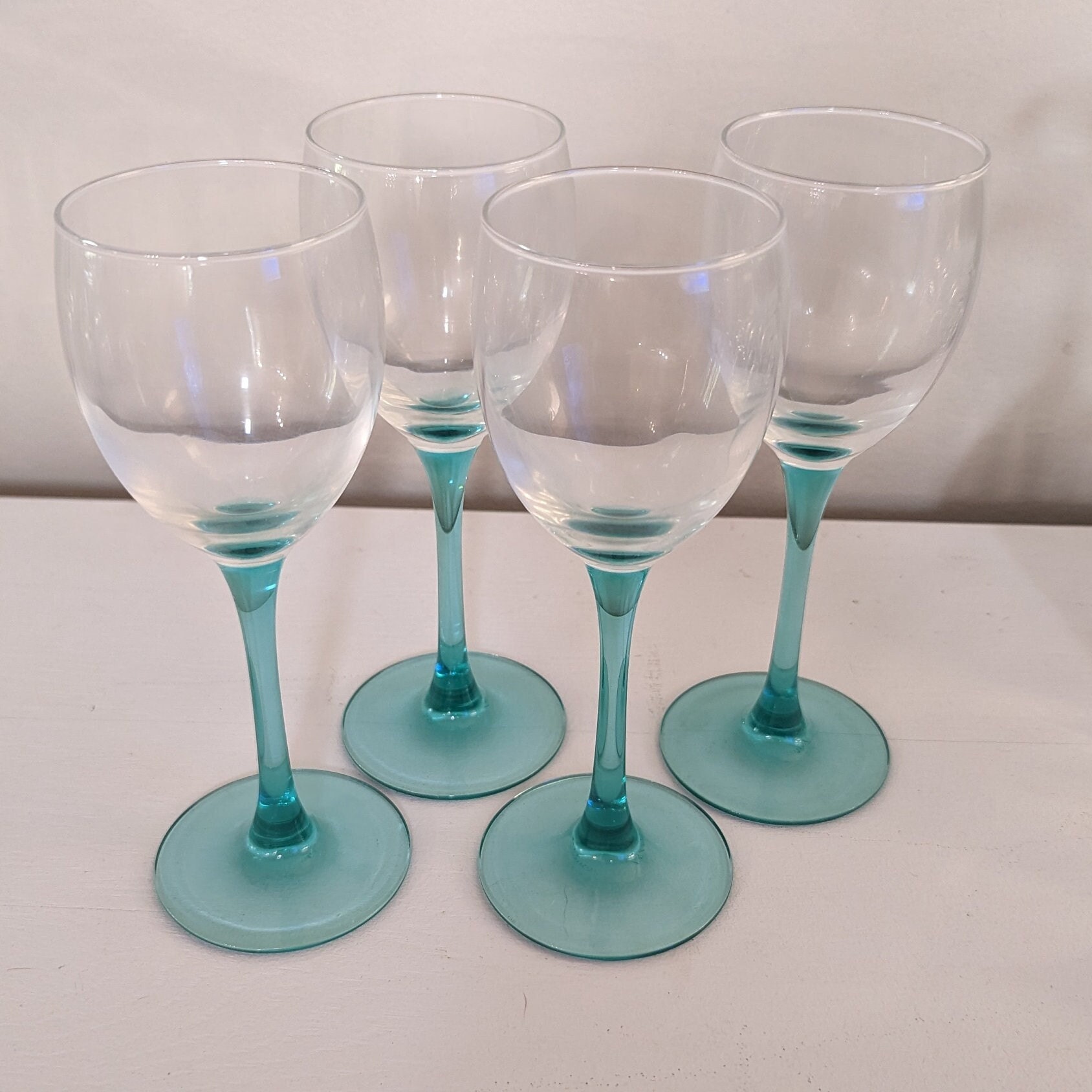 Luminarc glasses, vintage 1990's