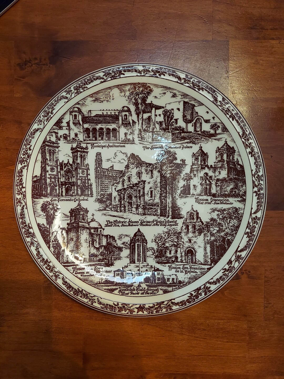 Vintage Vernon Kilns Pottery San Antonio Texas Home of the Etsy