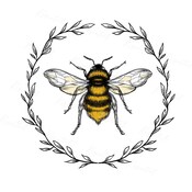 Queen Bee Clip Art-bee Decal Iron on Transfer-original Art - Etsy Canada