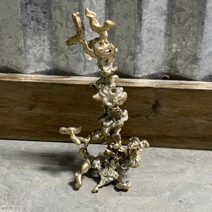1lb Billon Anthill Casting, “The Spire” Sculpture