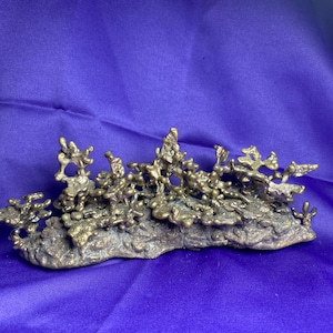 Aluminum Bronze Sculpture “Brazos” Anthill Casting