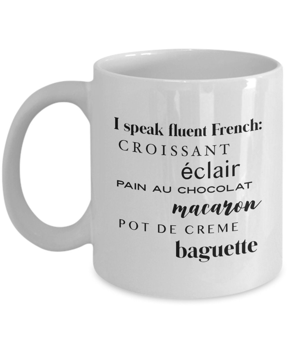 I Speak Fluent French Throw Pillow for Sale by markdn45