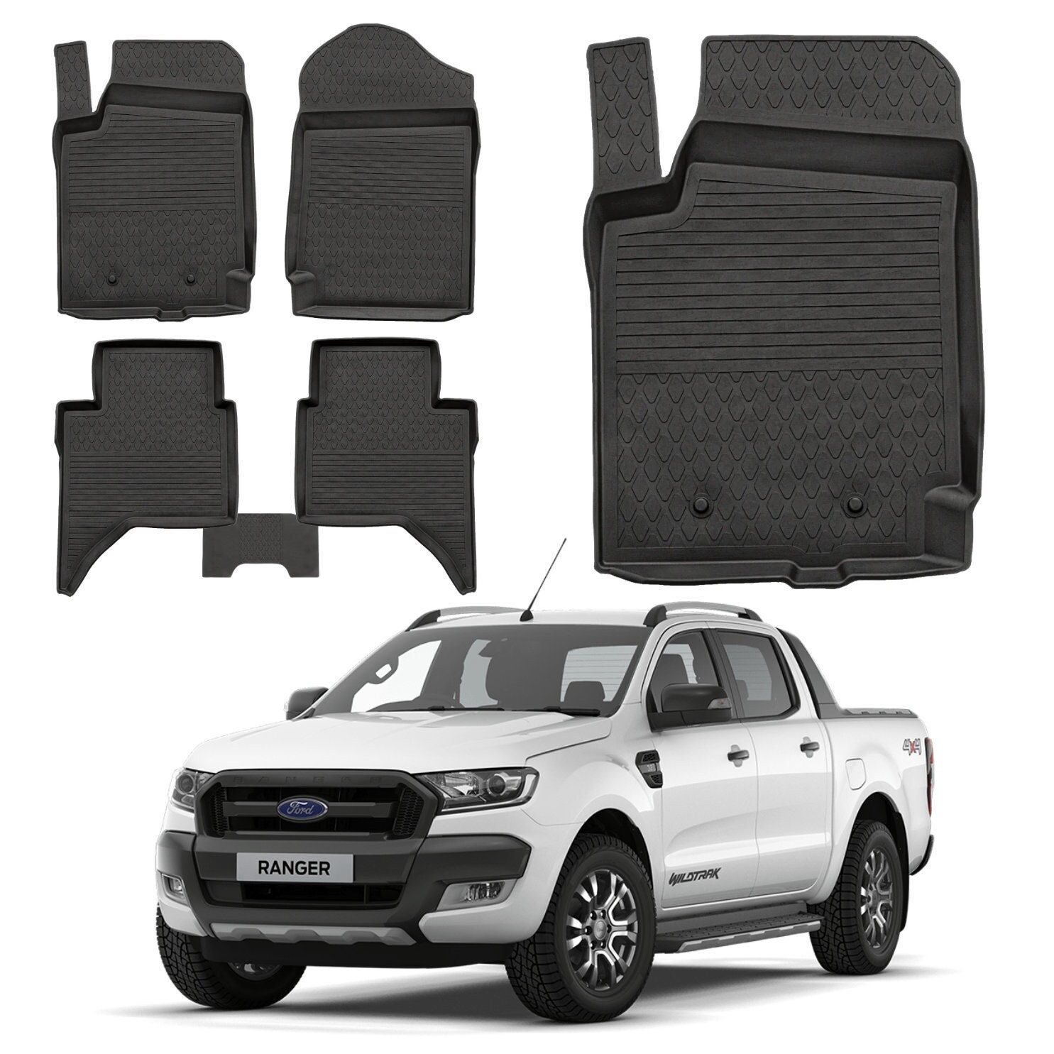 Ford Ranger Wildtrak Rubber Floor Mats Retailers
