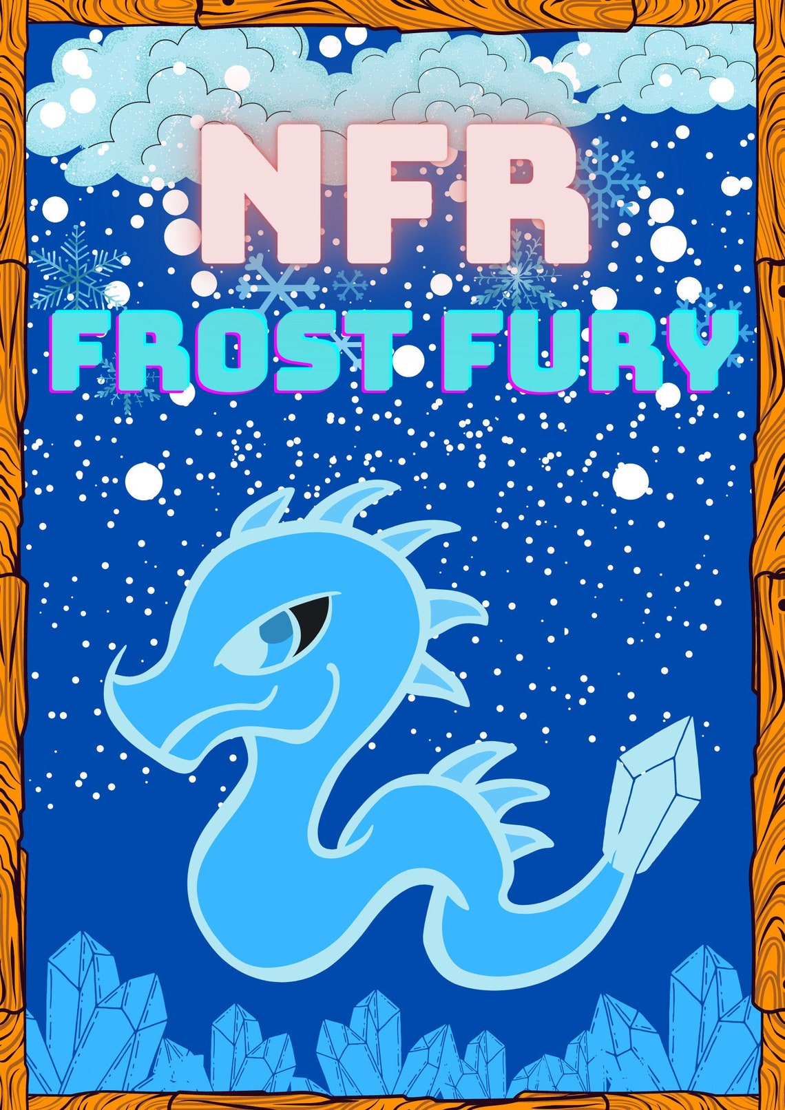 NFR Frost Fury Wall Art Poster Digital Print with free Etsy
