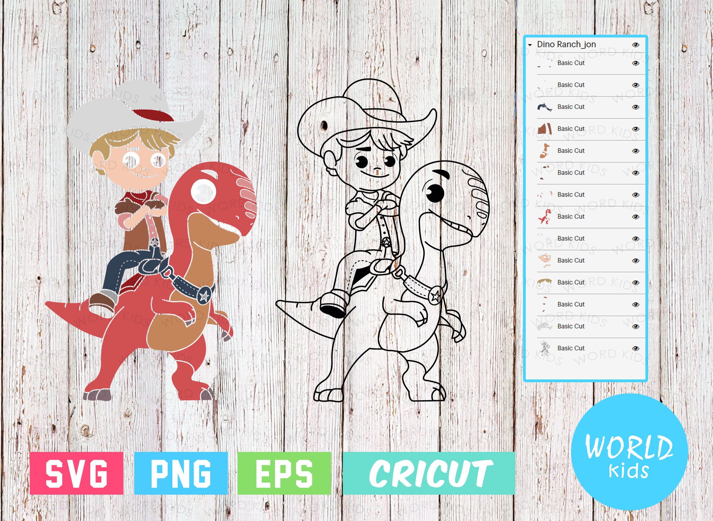 Dino Ranch SVG Dino Ranch PNG Dino Ranch Birthday Dino | Etsy India