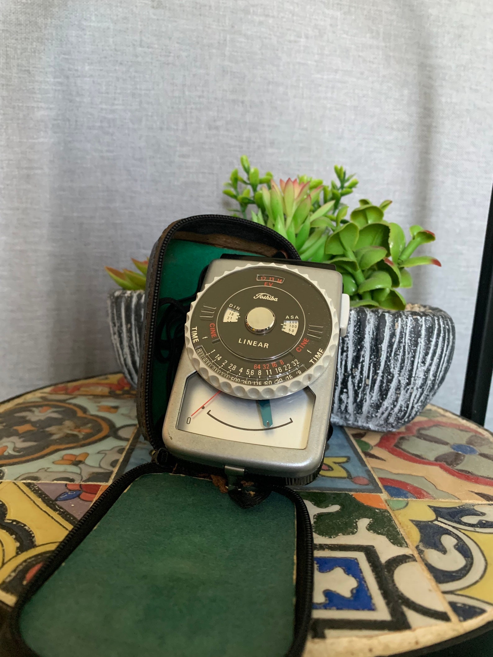 Toshiba Light Meter W/ Case Vintage Untested Etsy