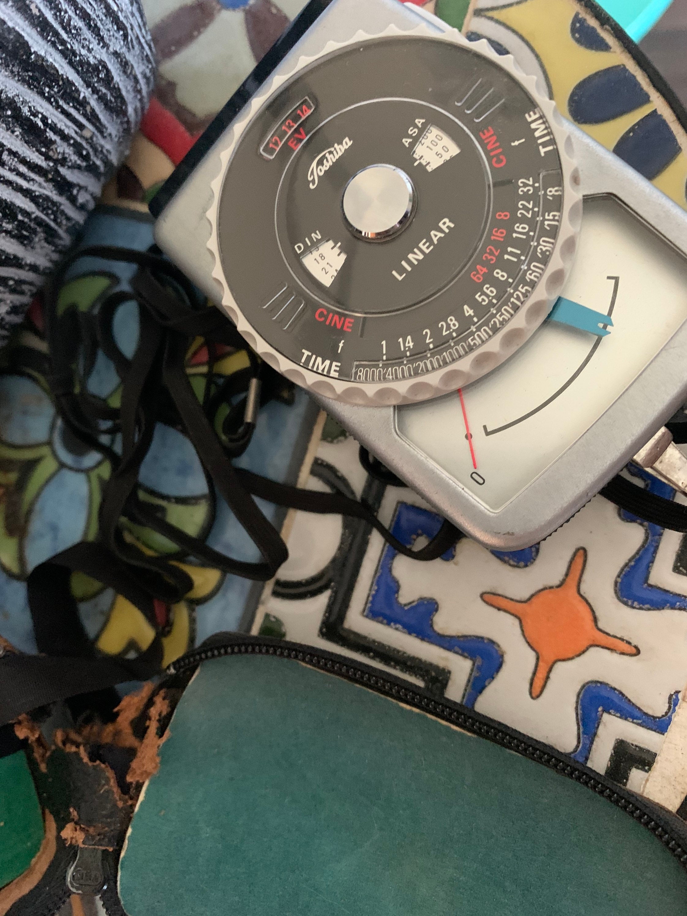 Toshiba Light Meter W/ Case Vintage Untested Etsy