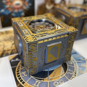 Time Capsule - Dragon Box SD mechanical puzzle box - 3D Printed