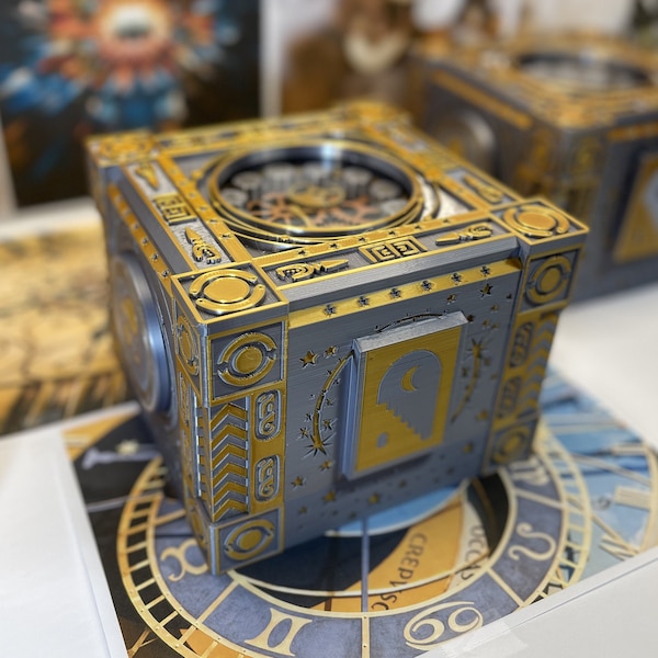 Time Capsule - Dragon Box SD mechanische puzzeldoos - 3D geprint