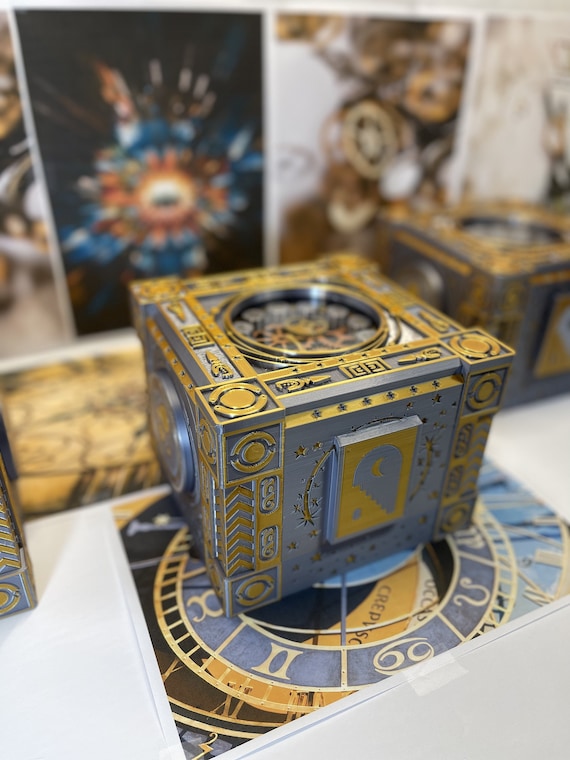 Time Capsule - Dragon Box SD mechanical puzzle box - 3D Printed