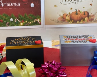 The GIFT - (Seasonal) Puzzle Box (SD-Mechanical) - 3D Printed