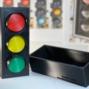 The Traffic Light Sequential Puzzle Box 3D Printed image 8