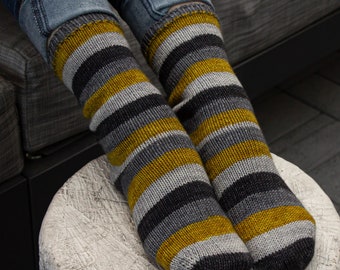 Secret Support Sock: knitting pattern PDF